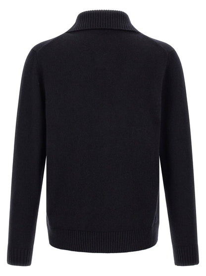 ZANONE Blue Cashmere Cardigan