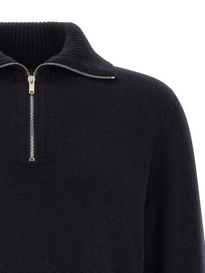 ZANONE Blue Cashmere Cardigan