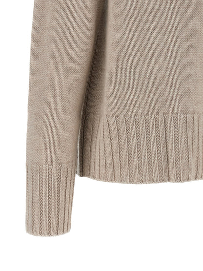 'S Max Mara Beige Wool Cardigan