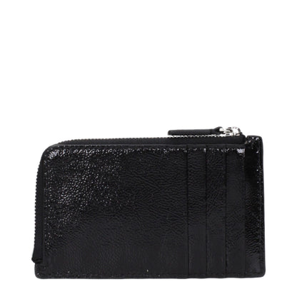 Courrèges Black Leather Wallet