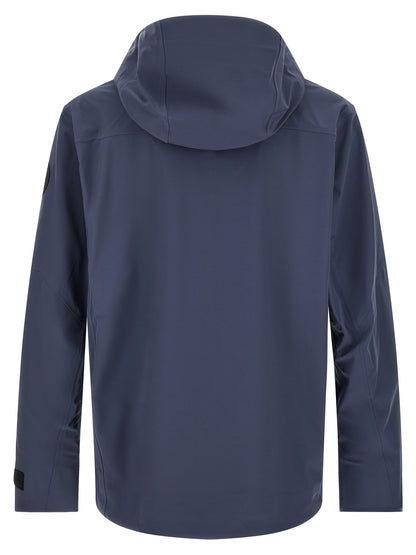 Canada Goose Blue Polyamide Shell Jacket