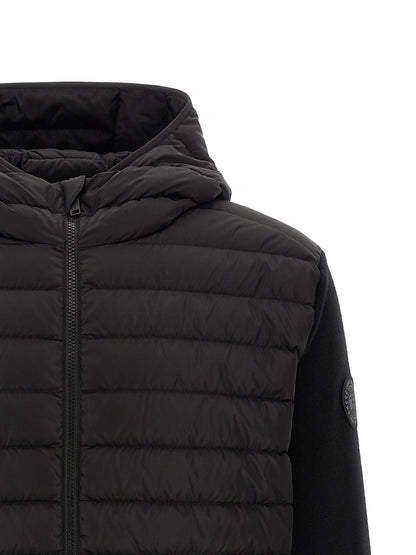 Canada Goose Black Wool Full-Length Jacket