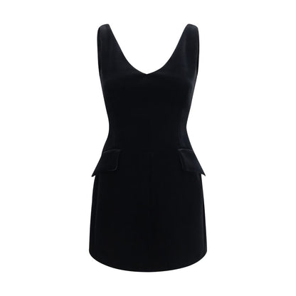 Max Mara Black Polyester Casual Dress