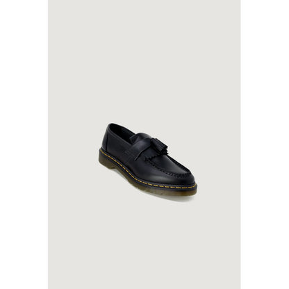 Dr. Martens Black Leather Slip-On Loafers