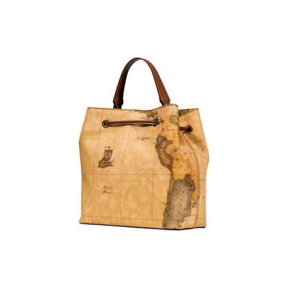 Alviero Martini Prima Classe Beige Leather Handbag