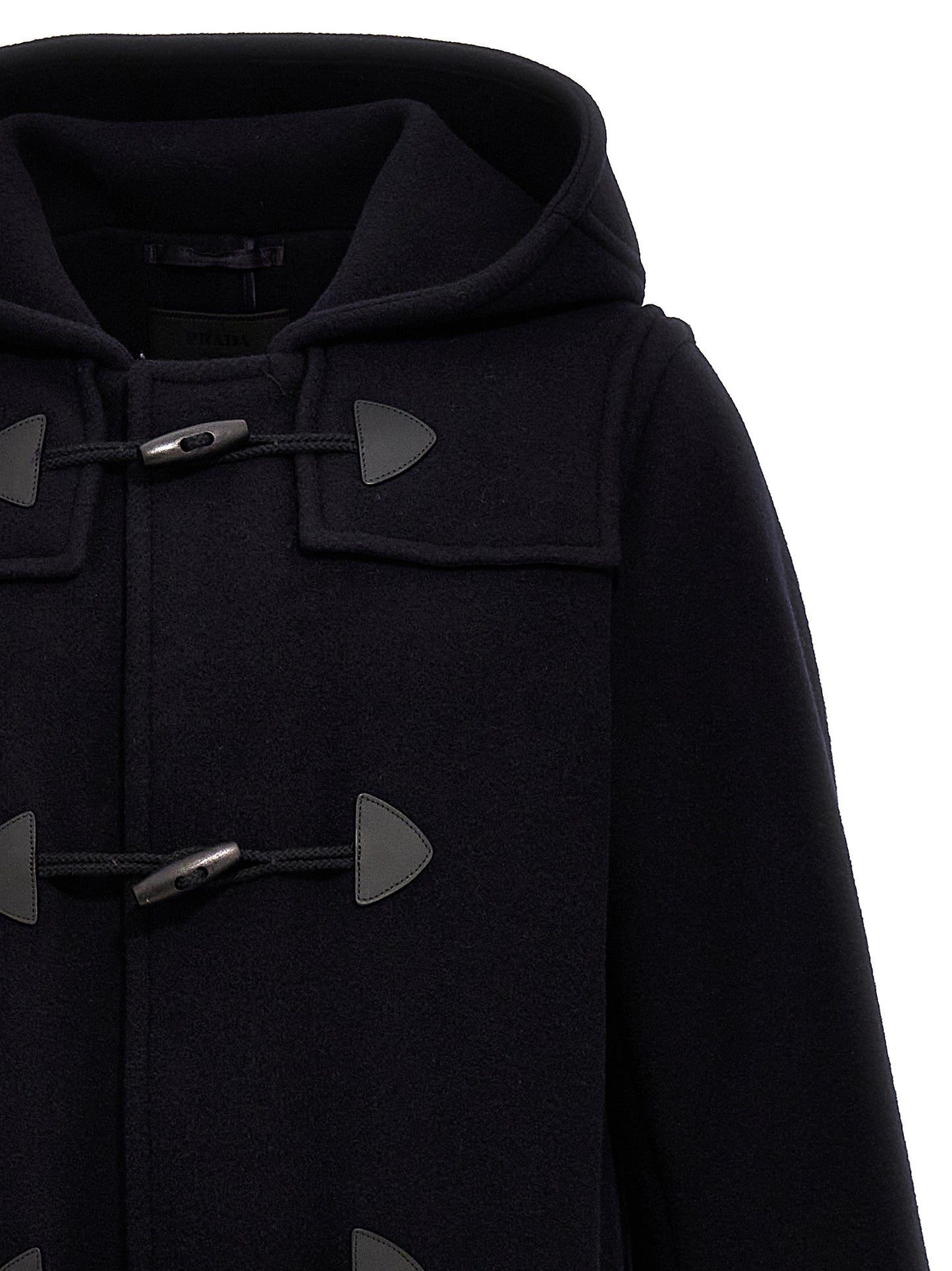 Prada Blue Wool Coat