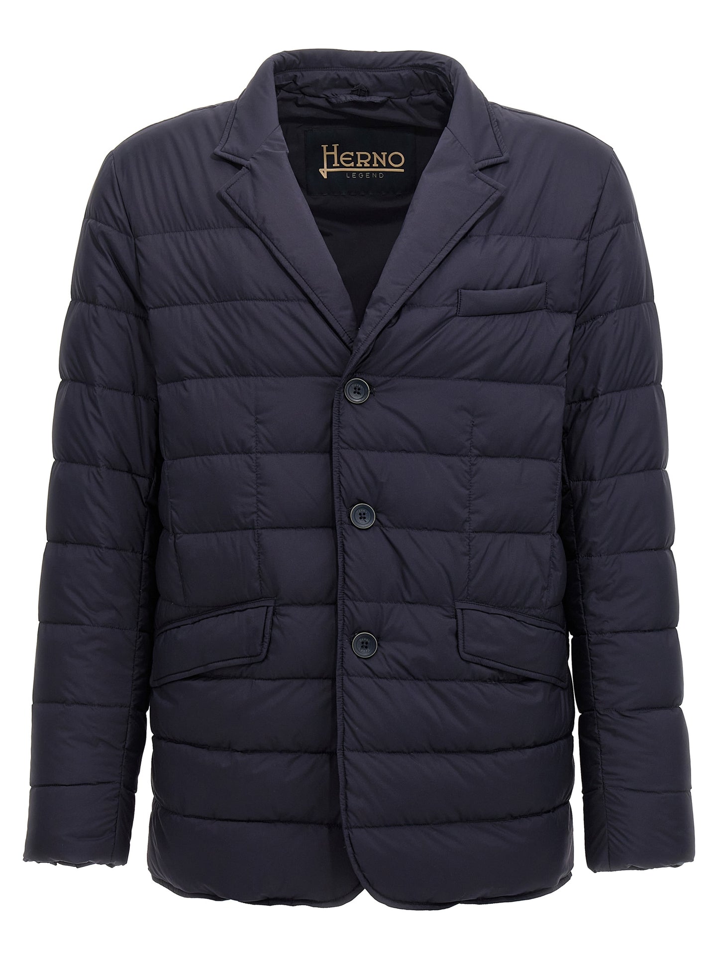 Herno Blue Polyamide Jacket