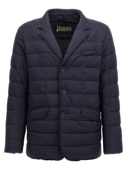 Herno Blue Polyamide Jacket