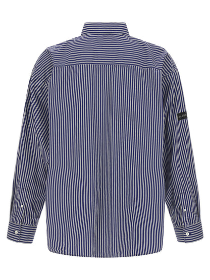 Balenciaga Blue Cotton Blouse