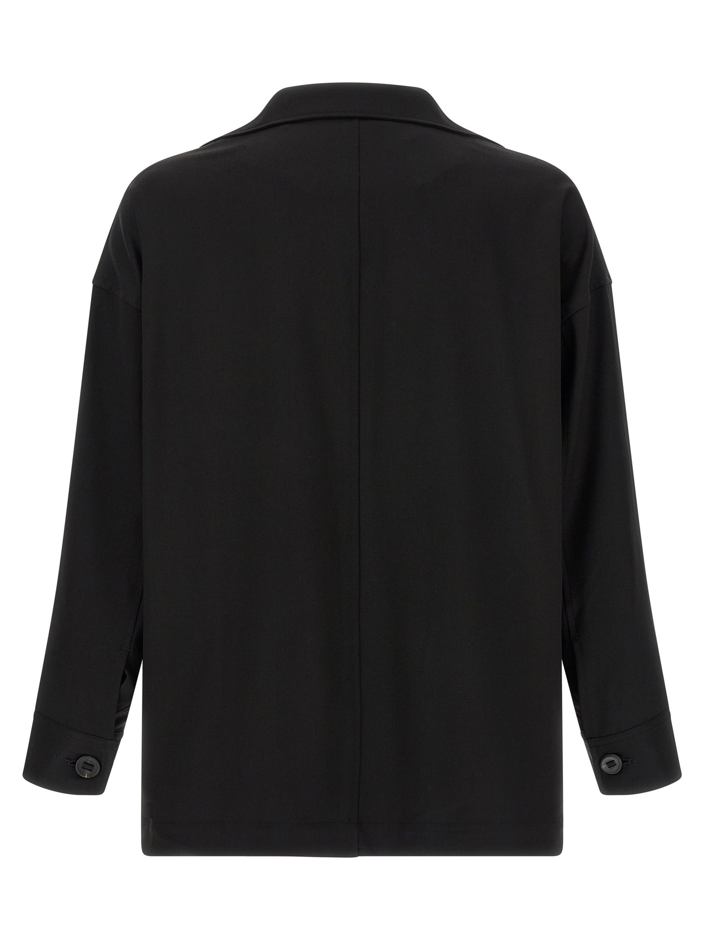 Y-3 Black Wool Blazer