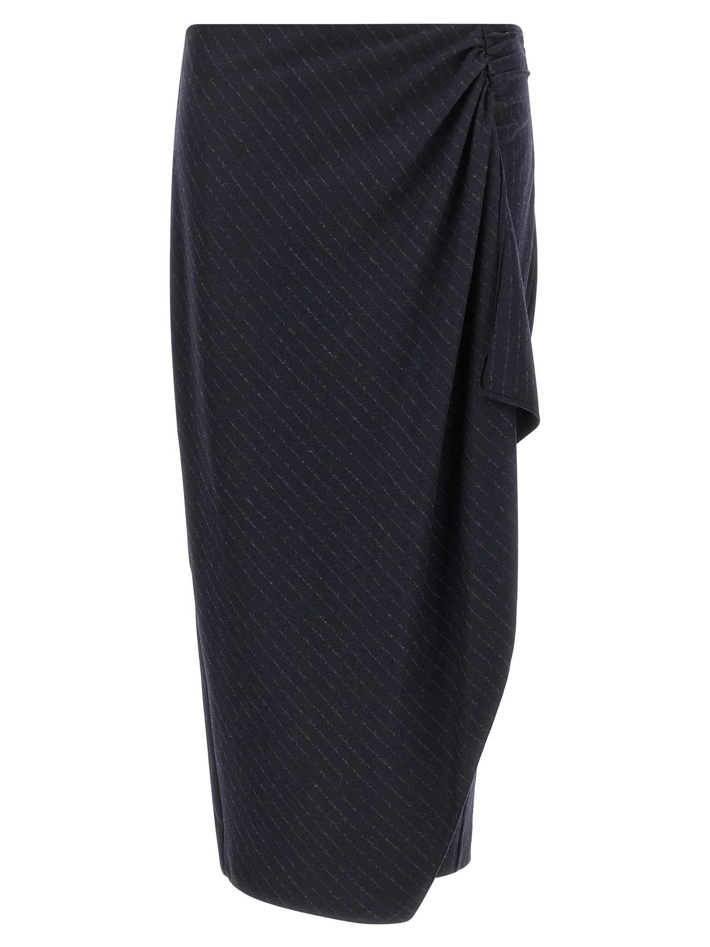 PINKO Blue Polyester Mini Skirt