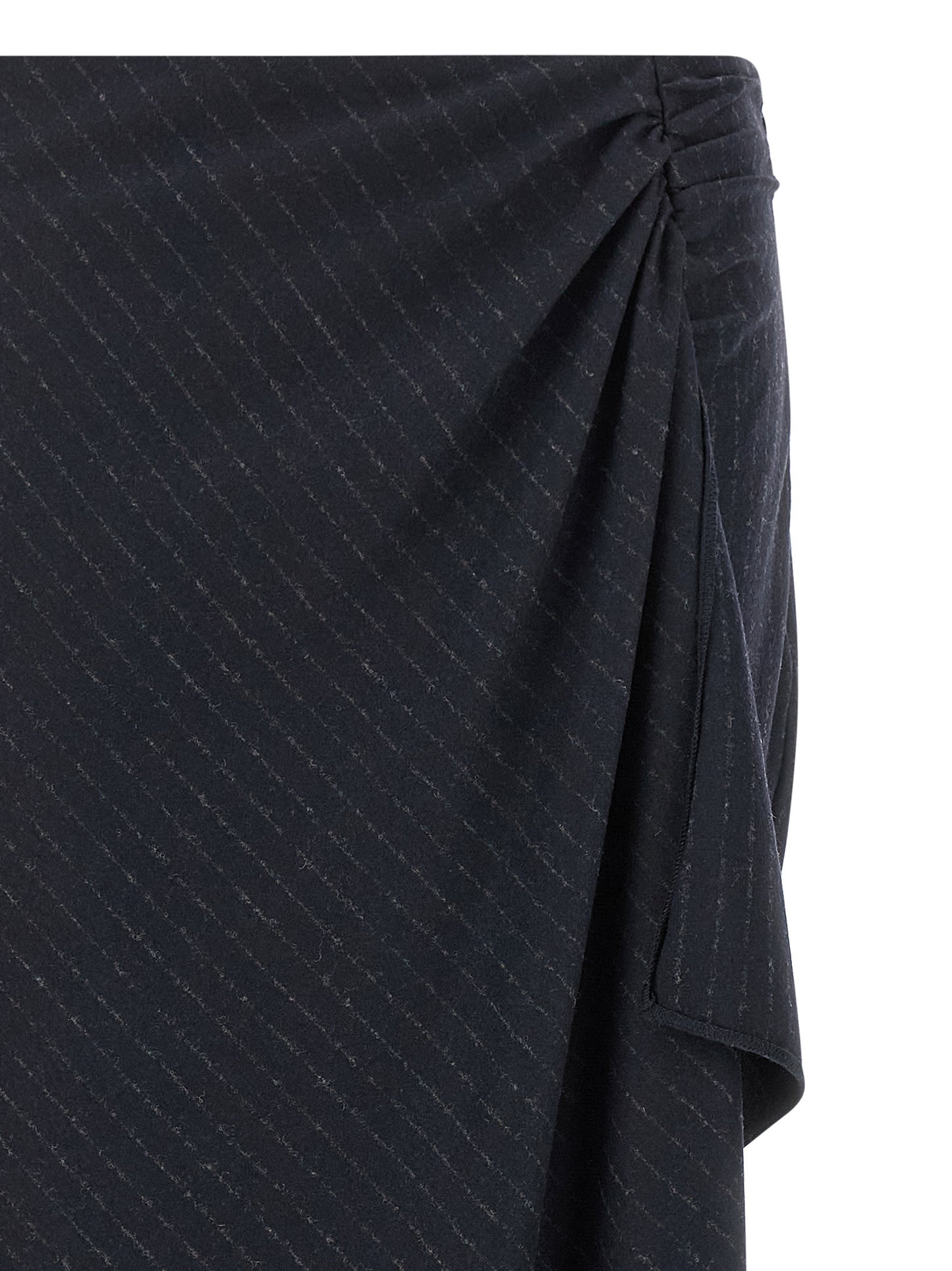 PINKO Blue Polyester Mini Skirt