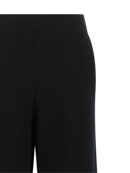 Max Mara Black Wool Casual Pants