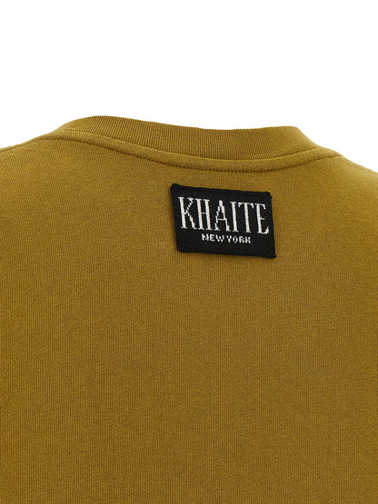 Khaite Multicolor Cotton T-Shirt