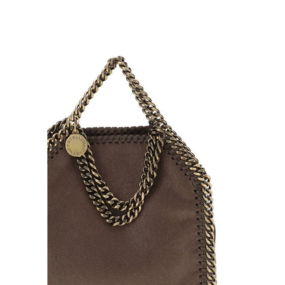 Stella McCartney Brown Suede Leather Shoulder Bag