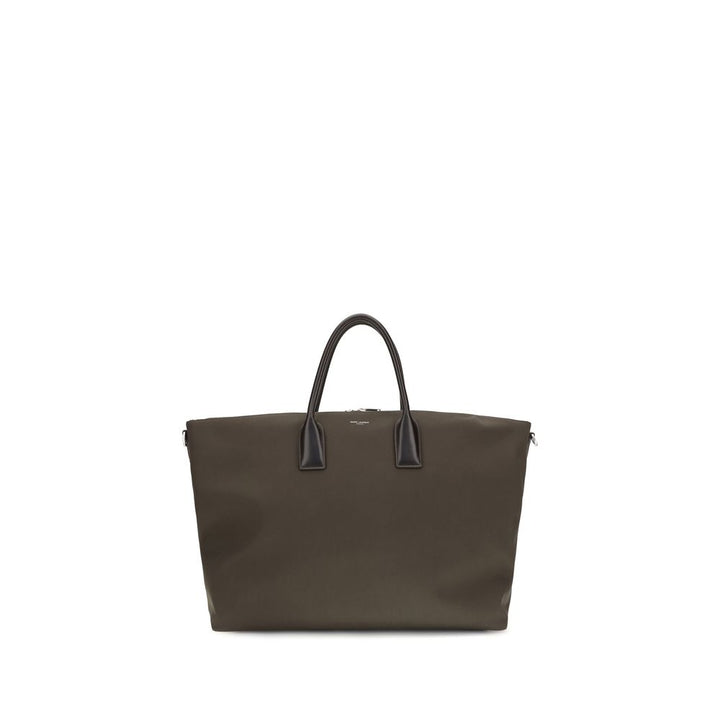 Saint Laurent Brown Calf Leather Bos Taurus Luggage And Travel