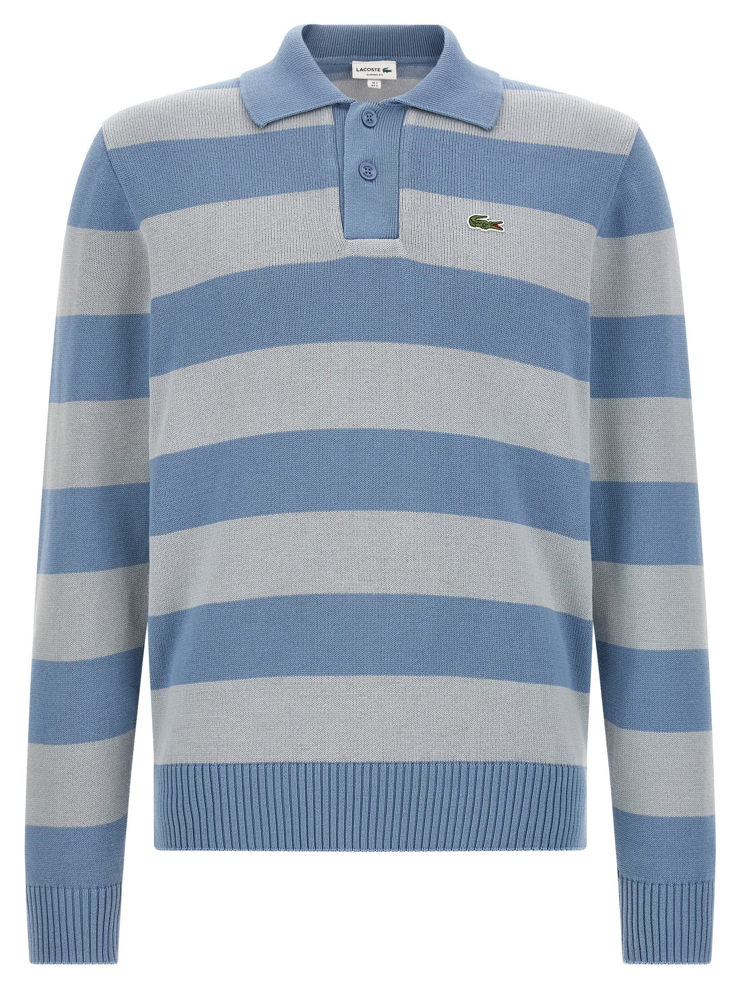 Lacoste Blue Cotton Polo Shirt