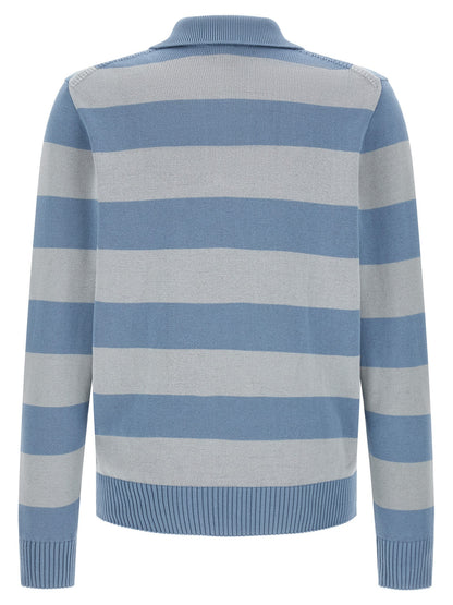 Lacoste Blue Cotton Polo Shirt