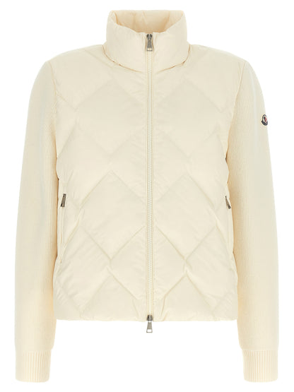 Moncler White Polyester Cardigan