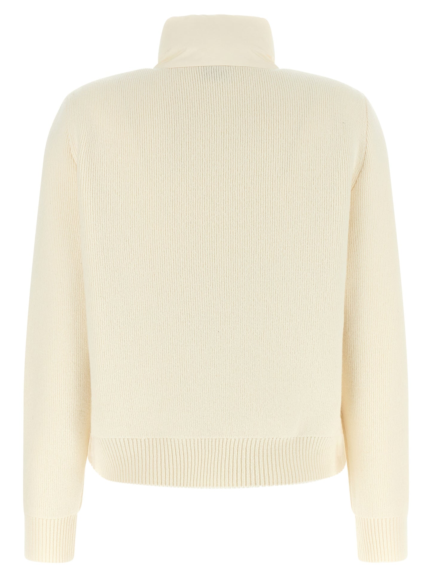Moncler White Polyester Cardigan