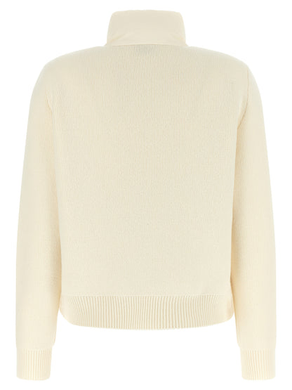 Moncler White Polyester Cardigan