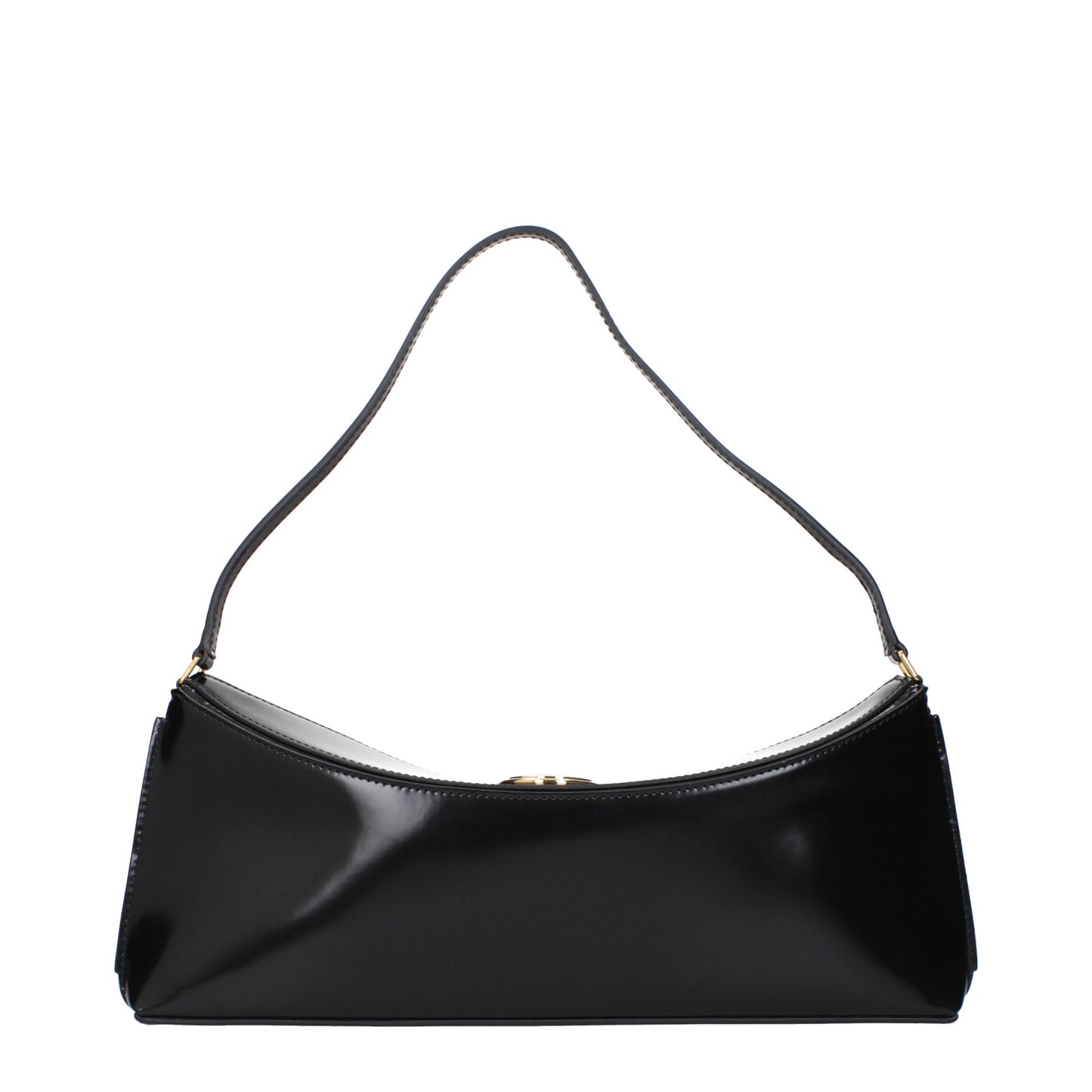 Jacquemus Black Leather Shoulder Bag