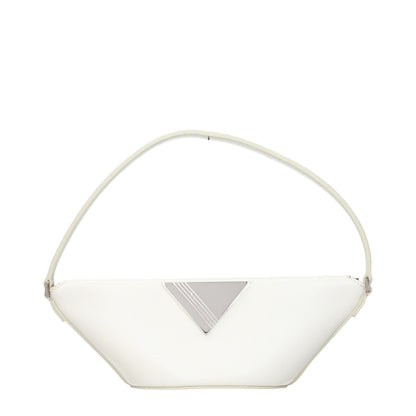The Attico White Leather Handbag