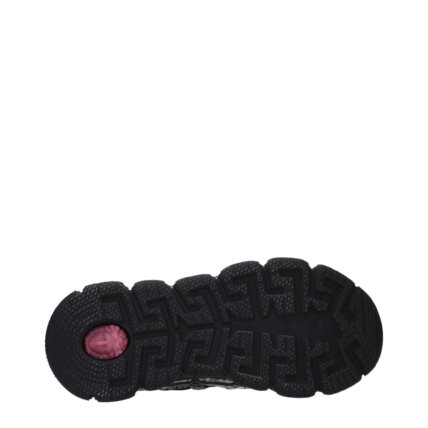 Versace Black Fabric Athletic Sneakers