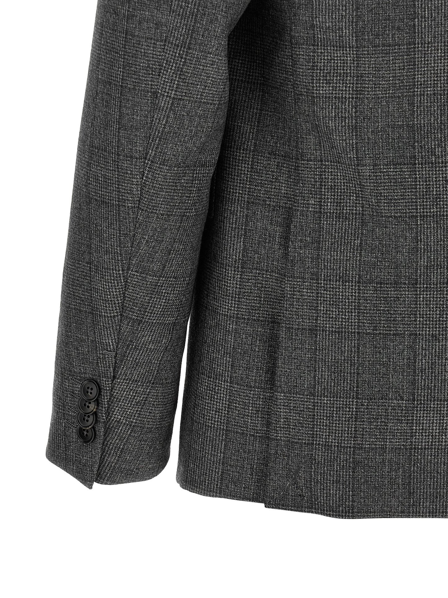 ZEGNA Gray Wool Two-Piece Suit