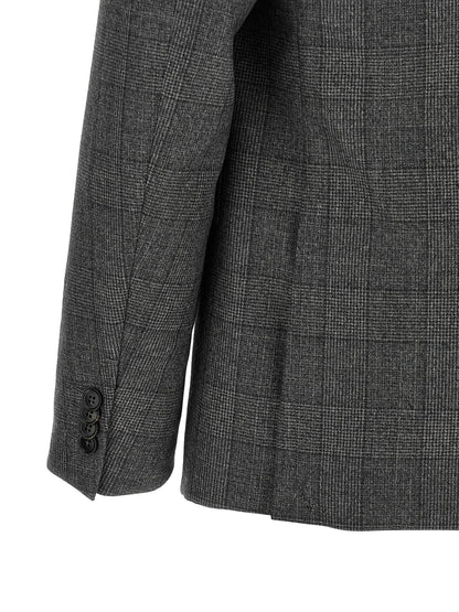 ZEGNA Gray Wool Two-Piece Suit