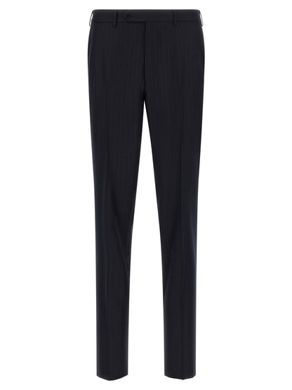 ZEGNA Blue Wool Two-Piece Suit