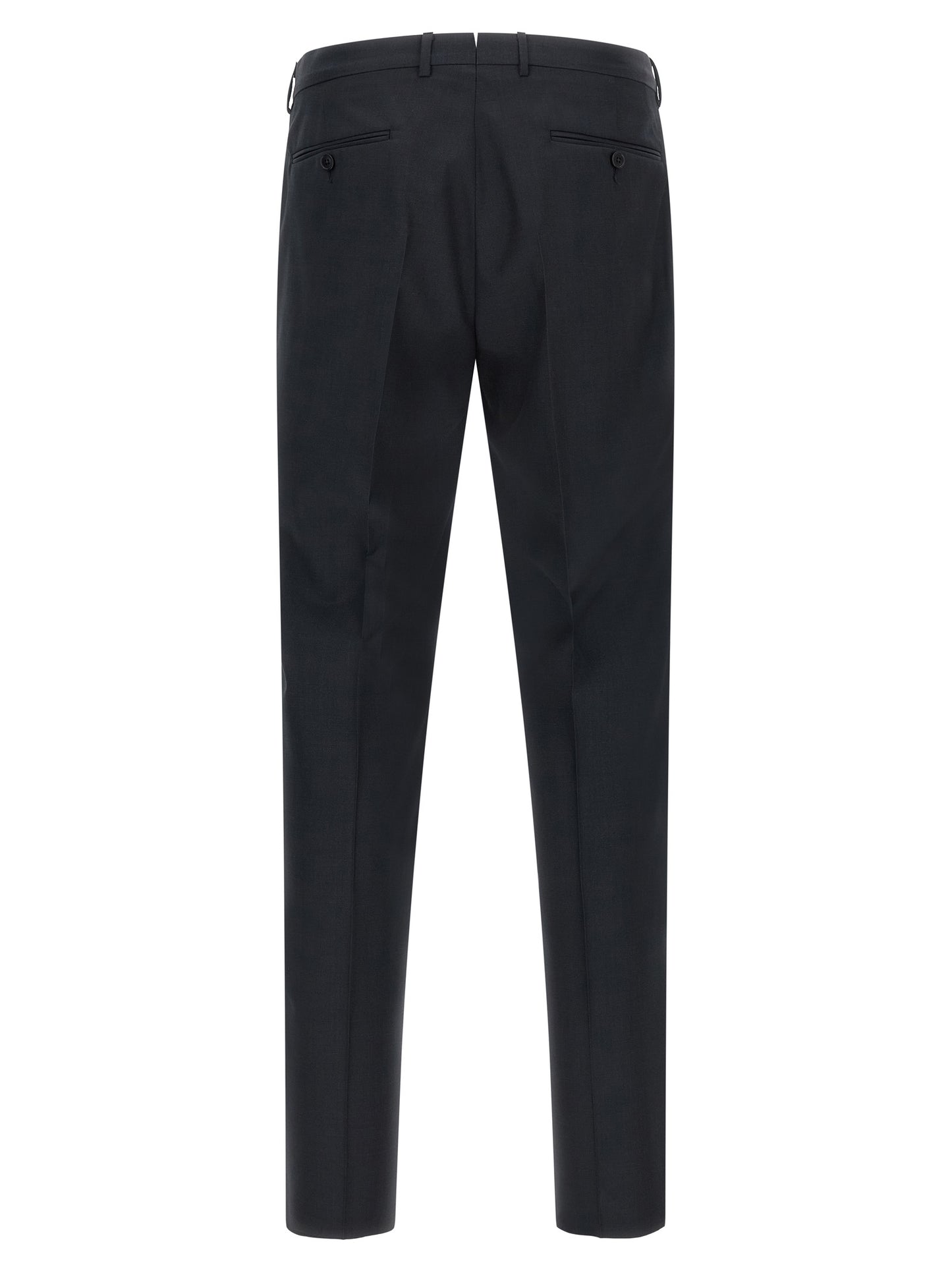 ZEGNA Blue Wool Two-Piece Suit