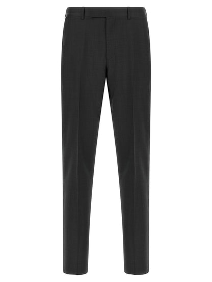 ZEGNA Gray Wool Two-Piece Suit