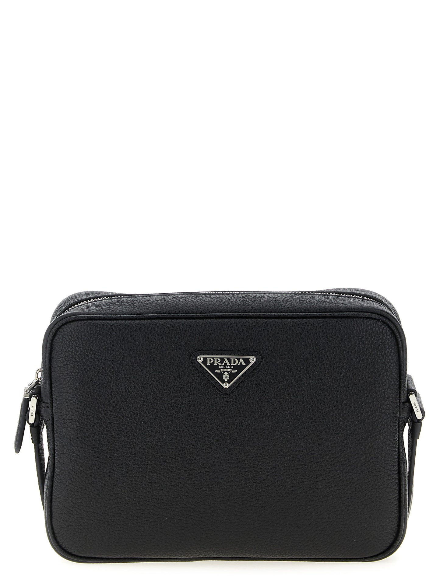 Prada Black Calfskin Crossbody Bag