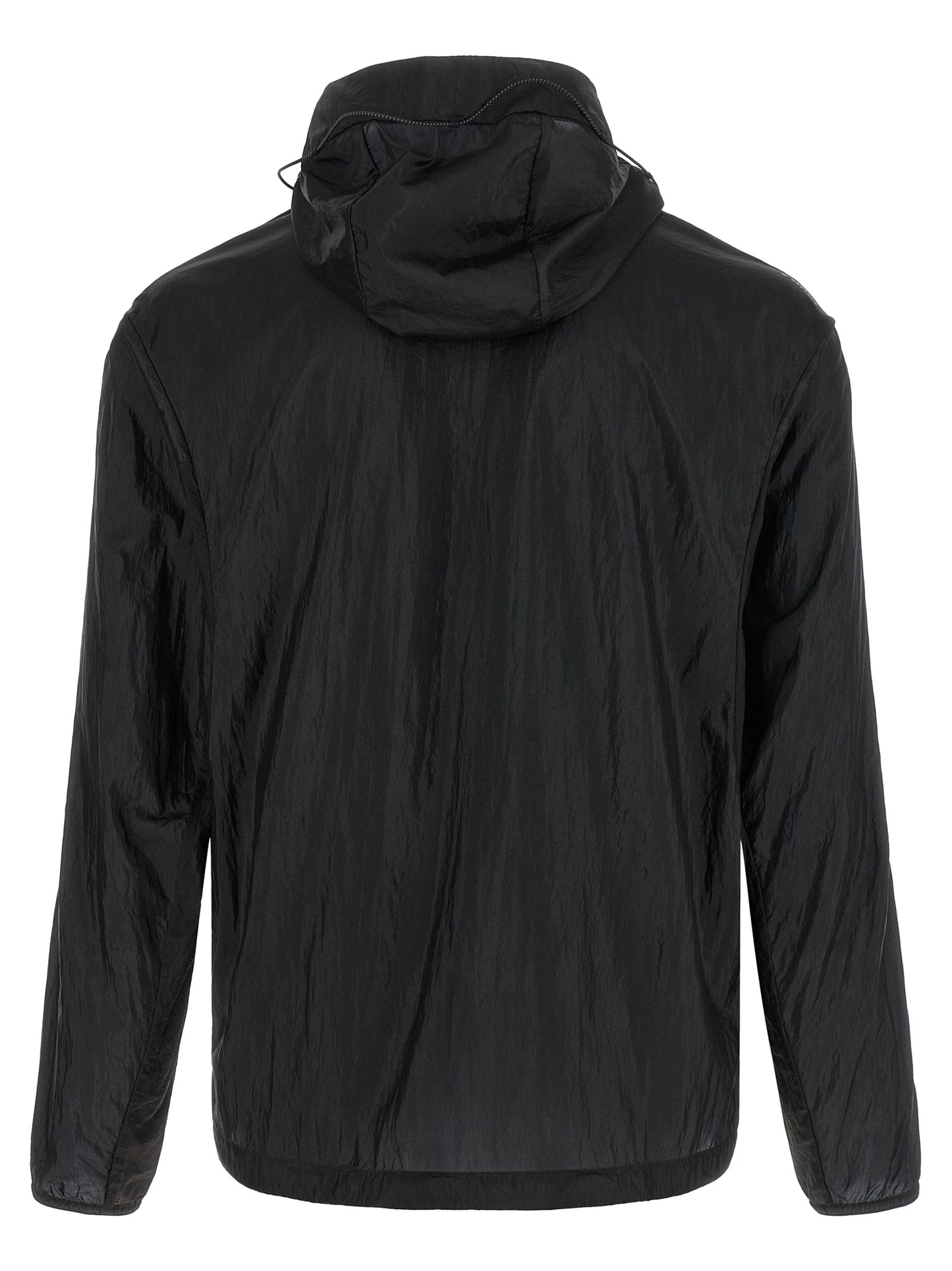 SATISFY Black Polyamide Shell Jacket