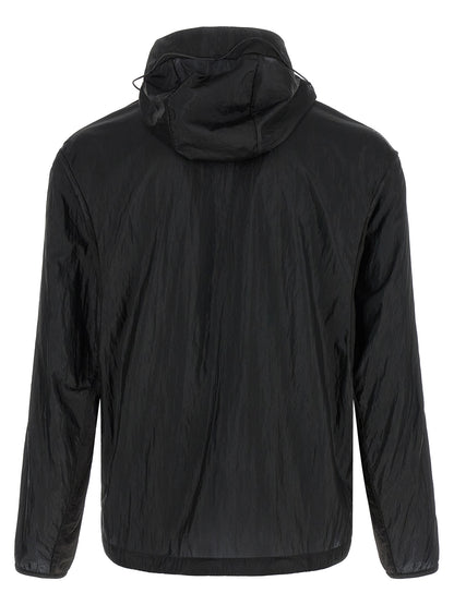 SATISFY Black Polyamide Shell Jacket