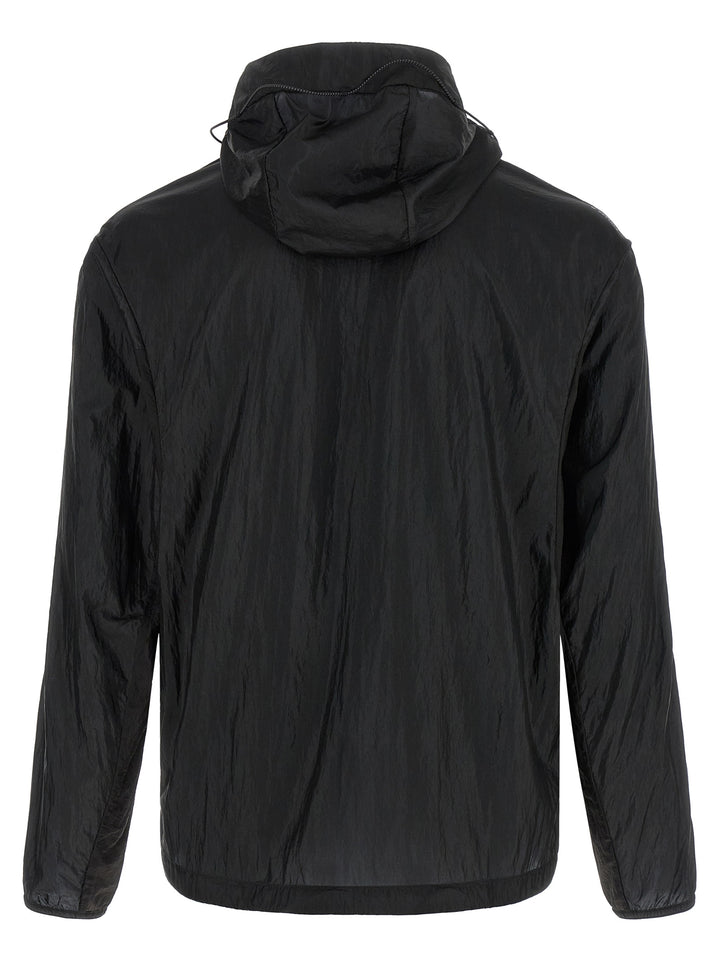 SATISFY Black Polyamide Shell Jacket