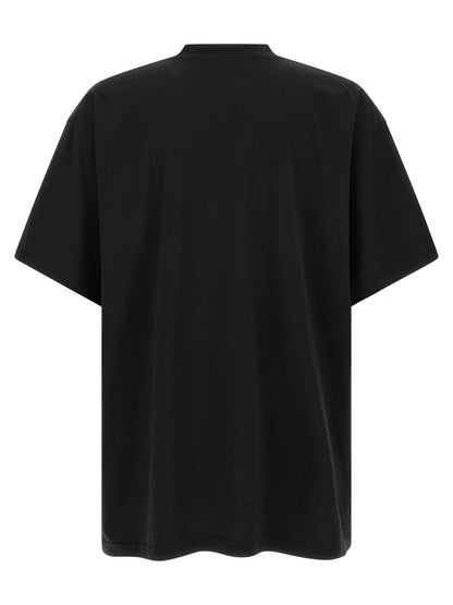 Balenciaga Black Cotton T-Shirt