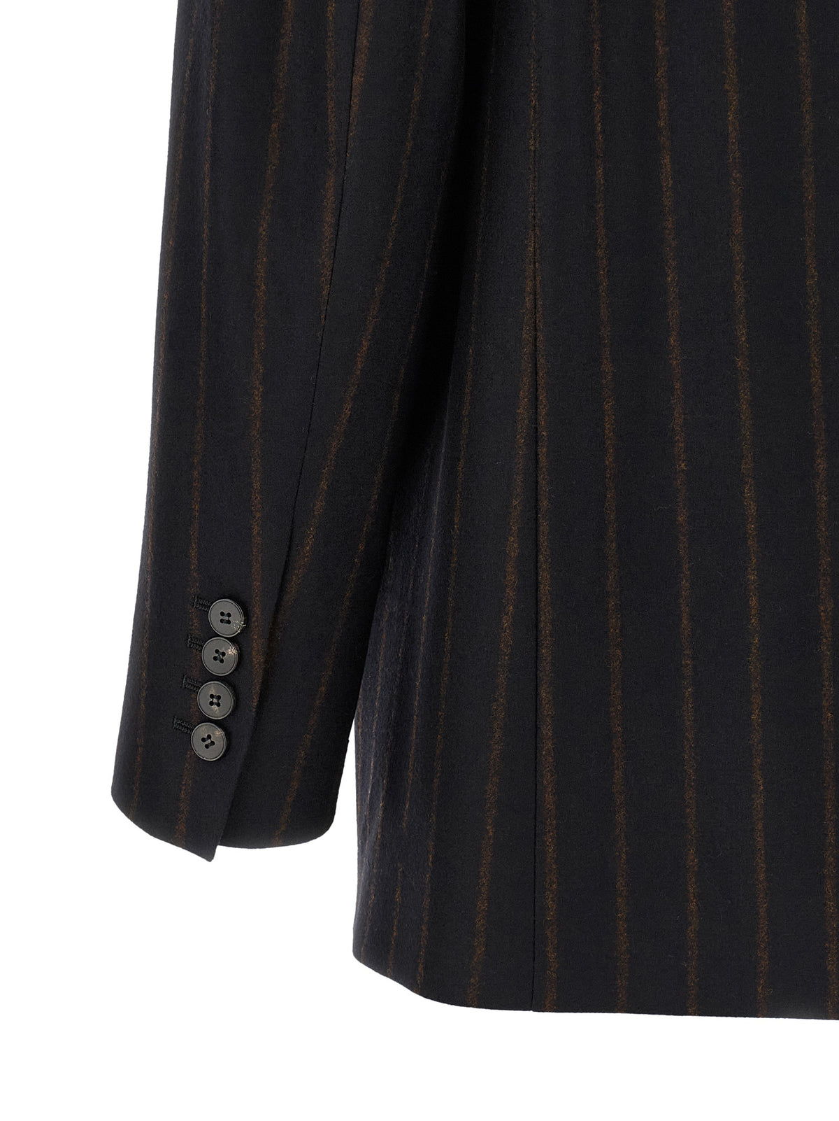 Alberto Biani Blue Wool Blazer
