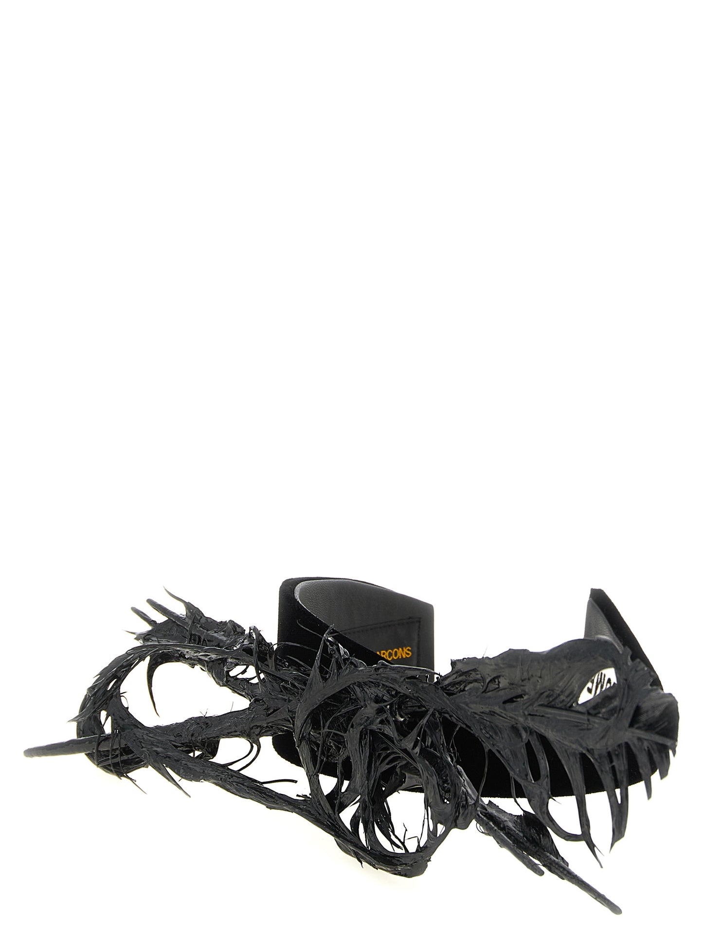 Comme Des Garçons Black Rayon Headband