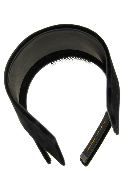 Comme Des Garçons Black Rayon Headband