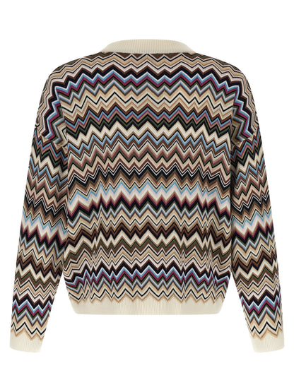 Missoni Multicolor Viscose Cardigan