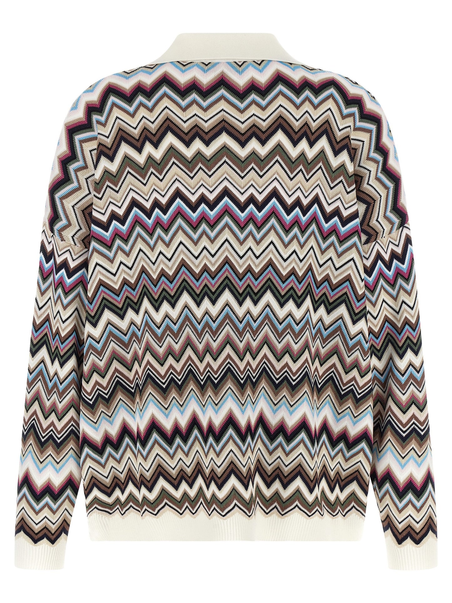 Missoni Multicolor Viscose Polo Shirt