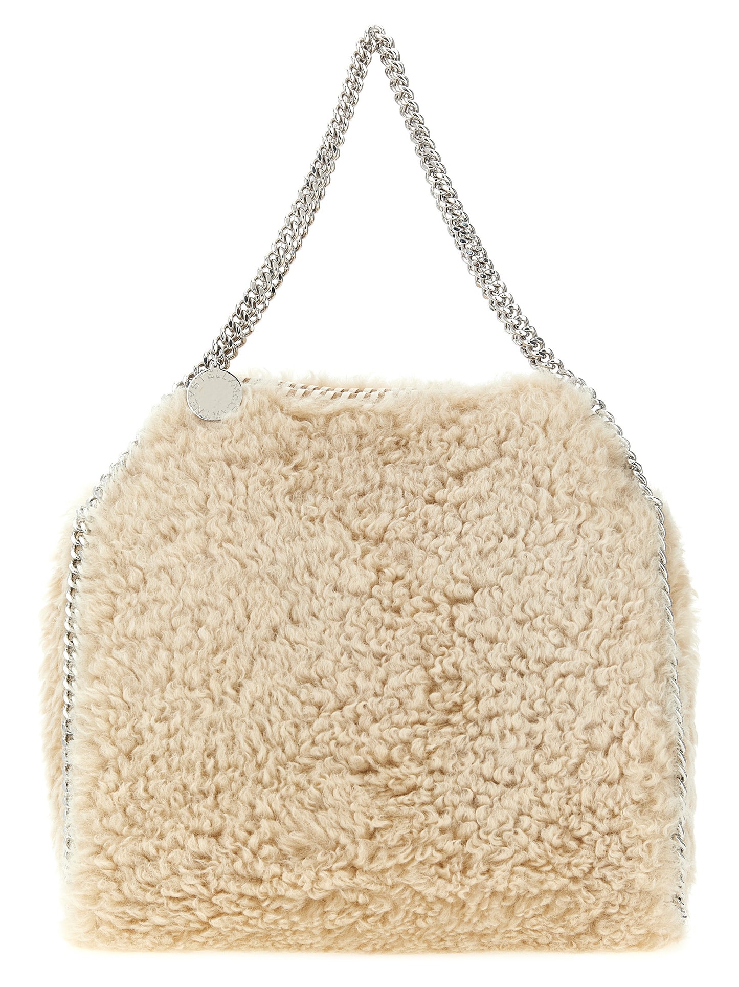 Stella McCartney Beige Polyester Shoulder Bag