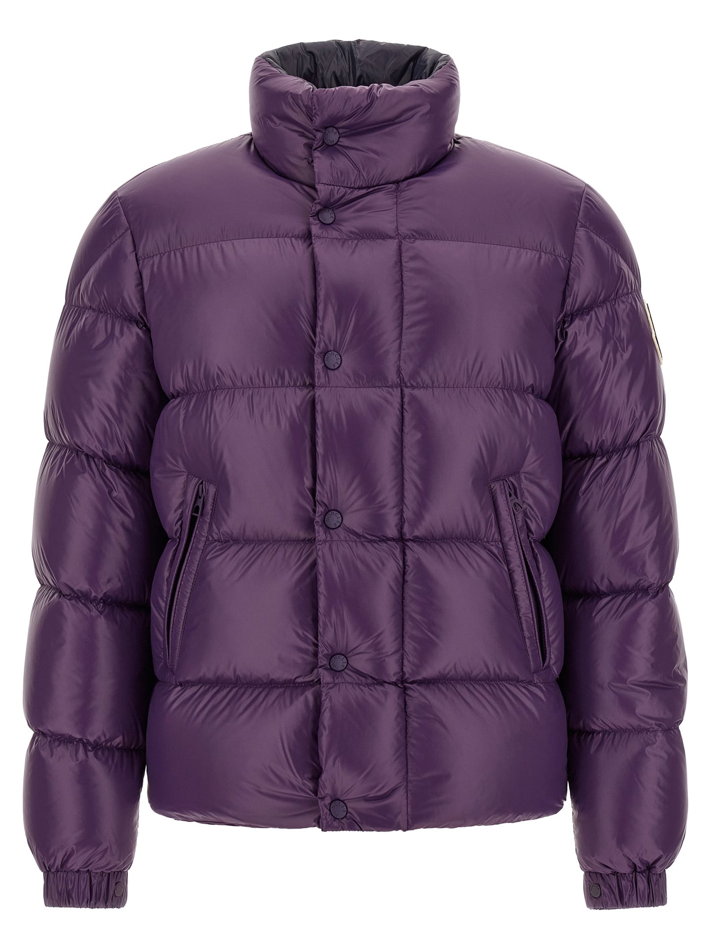 Moncler Purple Polyamide Shell Jacket