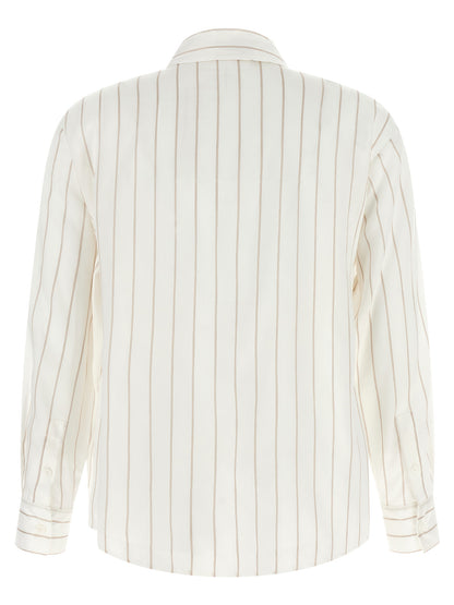 Peserico Beige Lyocell Blouse