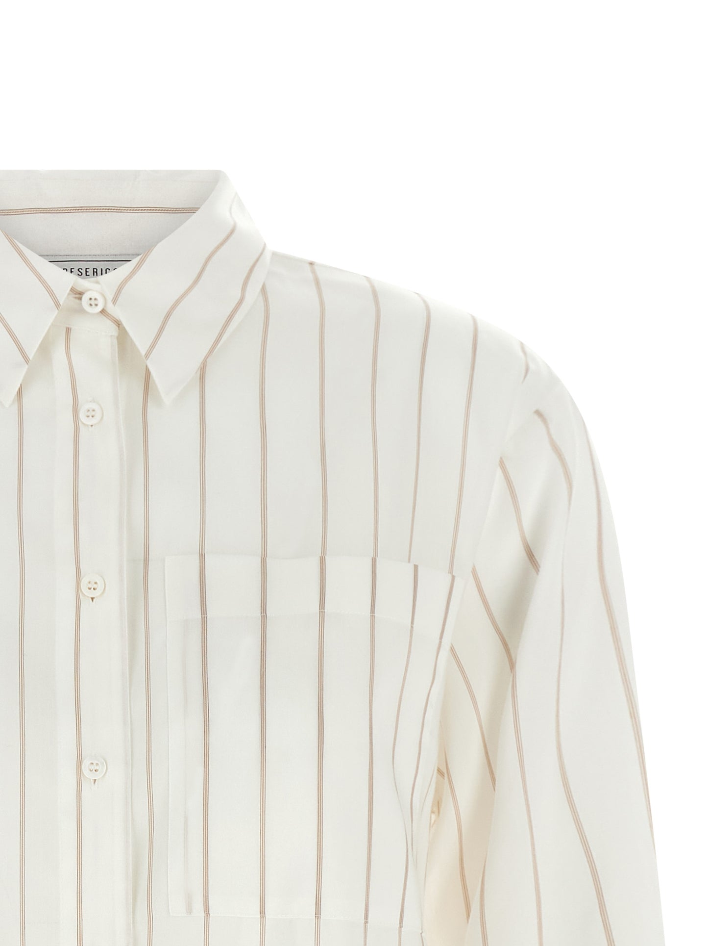 Peserico Beige Lyocell Blouse