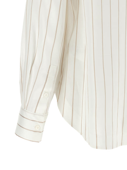 Peserico Beige Lyocell Blouse