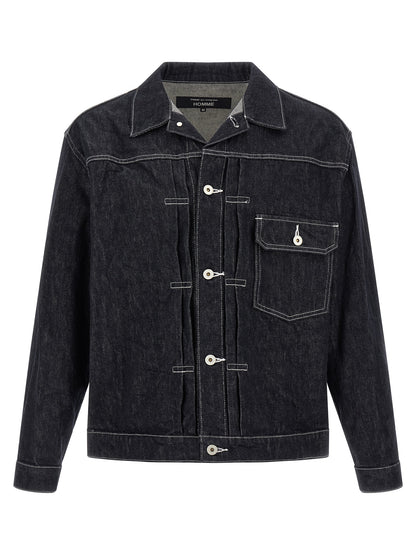 Comme Des Garçons Blue Cotton Denim Jacket