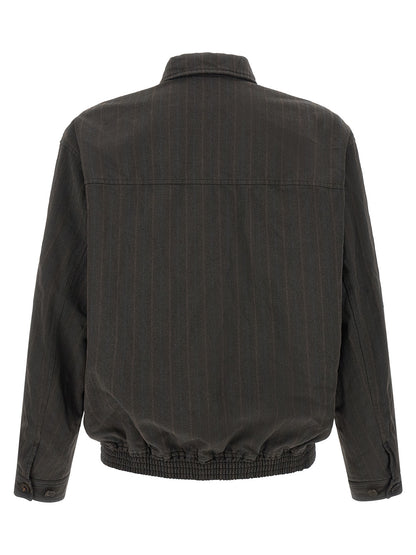 Comme Des Garçons Brown Polyester Bomber